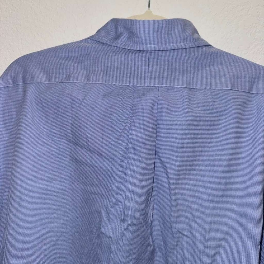 Ralph Lauren Men's Size 17.5/44 Polo Dress Shirt Button Up Blue Pony Work Office - Picture 4 of 13